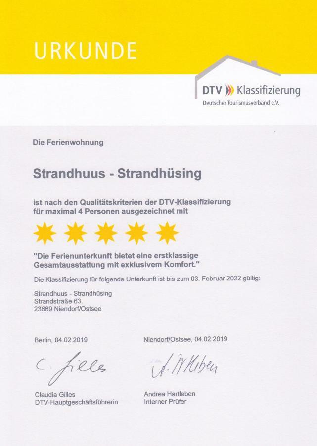 Strandhuus - Urlaub Aan De Ostsee Timmendorfer Strand Exterior foto